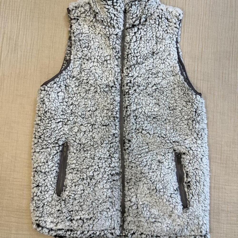 Thread & Supply frosted sherpa fleece vest